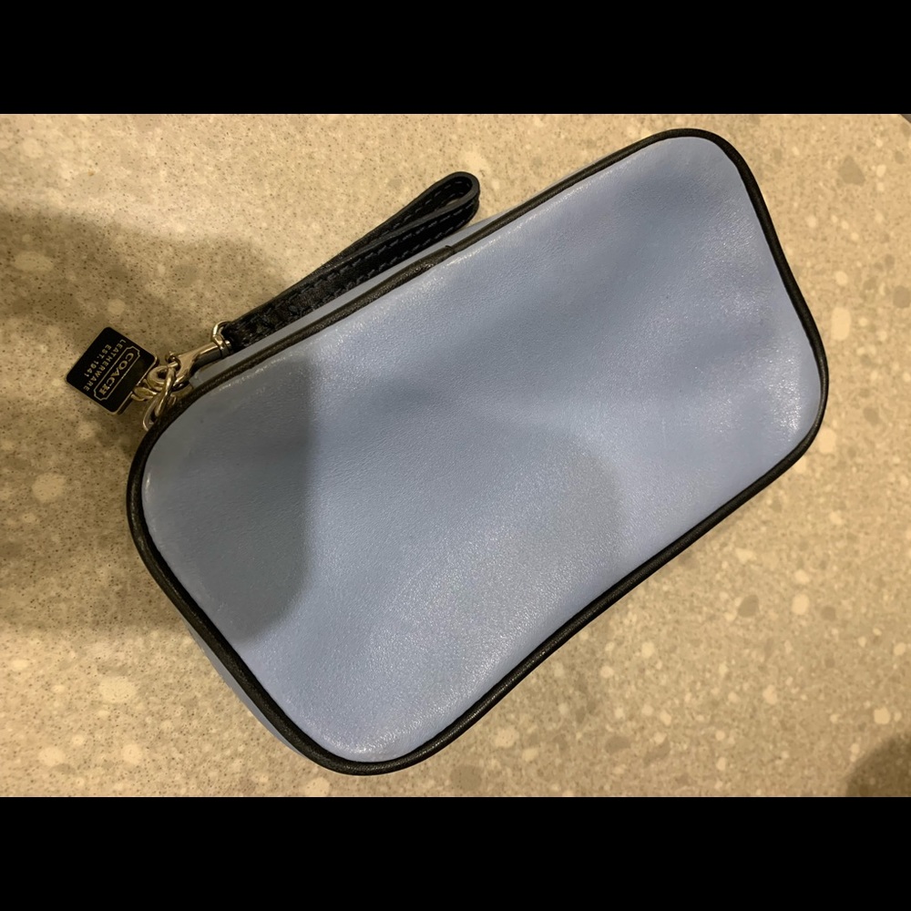 Coach Leather Travel Jewelry Case